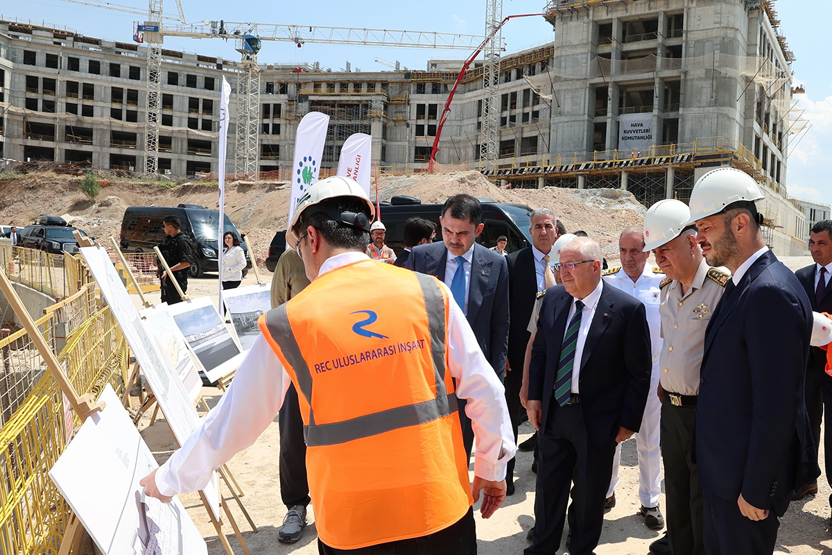 Ay Yıldız Project — view from the campus construction