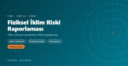 TSRS ve küresel standartlarda fiziksel iklim riski — Alkazar blog kapağı