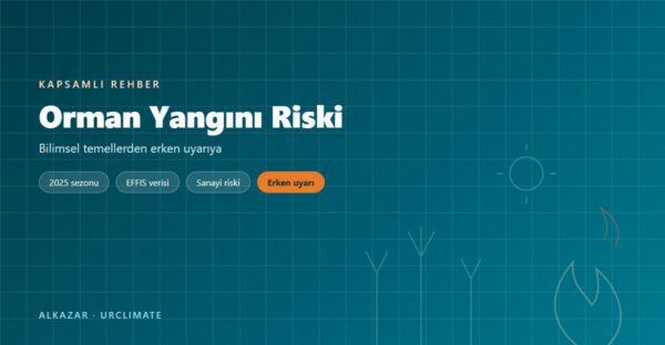 Orman yangını riski kapsamlı rehber — Alkazar blog kapağı