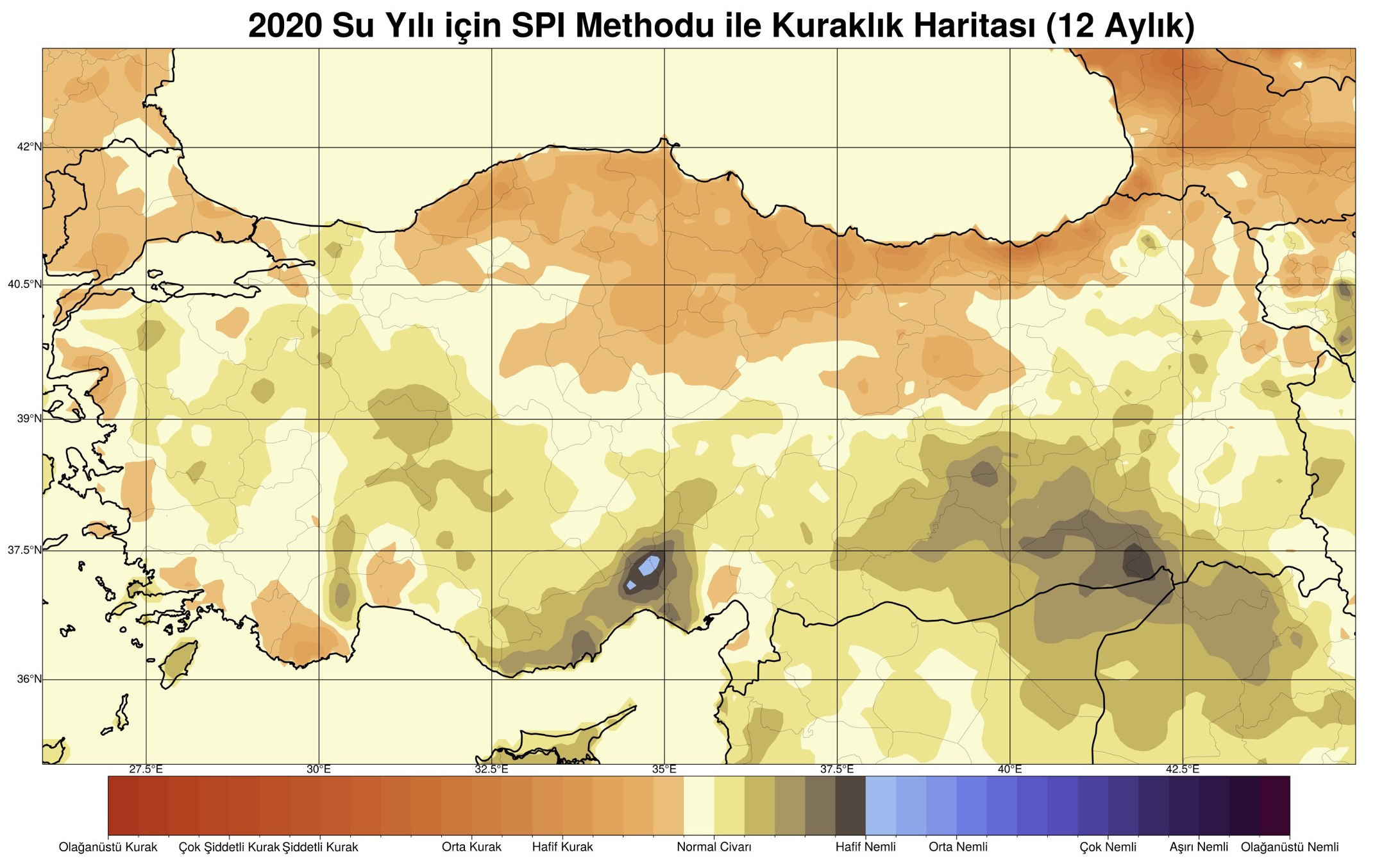 Türkiye Su Yılı ve Kuraklık Analizi